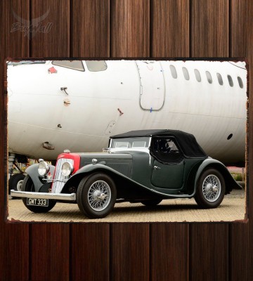 Металлическая табличка Aston Martin 15 98 2 4-passenger